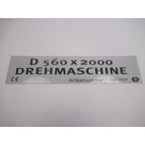 Label D560x2000 Infoschild