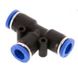 T-Steckanschluss &Oslash;8mm 3x Push-In f&uuml;r Schlauch &Oslash;8mm aussen