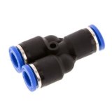 Y-Steckanschluss &Oslash;8mm Push-In f&uuml;r &Oslash;8mm Leitug