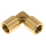 Winkelst&uuml;ck G 1/8" i - i Messing, 90&deg; Innengewinde
