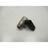 Kondensatablassventil 1/4"M Kugelhahnform