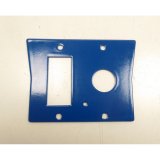 Schalterabdeckung DS 175 RAL5017 / &Oslash;22