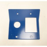 Schalterabdeckung DS 250 RAL5017 / &Oslash;22