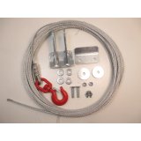 Haken HSW 500 inkl. Seil und Halterung / 19Mtr. / 1T