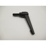 Klemmhebel M12x30 verstellbar, mit Ausrastknopf