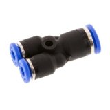 Y-Steckverbindung 1x&Oslash;6/2x&Oslash;4 reduzierend, Betriebsdruck 0.95-20bar