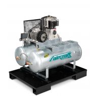 AIRPROFI DUO 703/2x100/10 - Stationärer Kolbenkompressor mit 2x 100 Liter-Druckluftbehältern