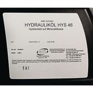 HYS 46, 5 Liter - Hydrauliköl