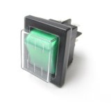 Netzschalter REHM 400V 4200051, 2-polig, grün, beleuchtet