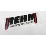 Aufkleber REHM 200x75mm 7300031 / Rehm label 2colurs