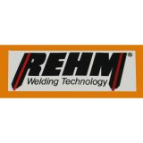 Aufkleber REHM 105x38mm 7300032 / Rehm label 2colurs