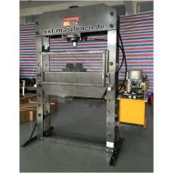 Werkstattpresse mit 100 Tonnen Pressdruck und  Elektro Hydraulik 