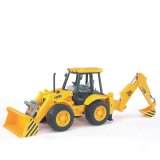 BRUDER Kinder Spielzeug JCB 4CX Baggerlader Bagger Traktor Modellbagger / 02428