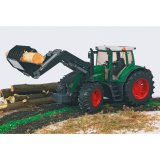 BRUDER Kinder Spielzeug Fendt 936 Vario Traktor Schlepper mit Frontlader / 03041