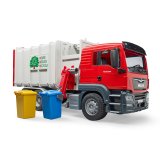 BRUDER Spielzeug MAN TGS Seitenlader Müll-LKW Müllauto Müllabfuhr Laster / 03761