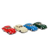 Modell Spielzeug Auto Modellauto Spielzeugauto Porsche 356 B Carrera 2 1:32