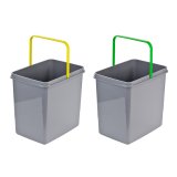Einbau Abfallbehälter / Mülleimer 2x15 Ltr.