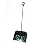 Schneeschieber 550 x 385 x 1500 Holzstiel