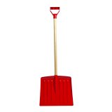 Schneeschieber 30x87 mit Holzstiel