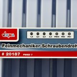 Feinmechaniker-Schraubendreher-Satz 7tlg.