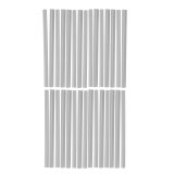 PVC Sichtschutzstreifen 70 m x 19 cm weiß