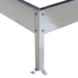 Metall - Fundament für Gewächshaus Basic 4,75 qm