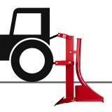 Traktor Kabelpflug Kabel verlegen Kat II 2 max. Tiefe 70 cm Furchenbreite 8 cm