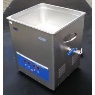Ultraschall Reinigungsbecken, Edelstahl 25 Liter, Beckenmaß 500x300x200 mm /beheizt